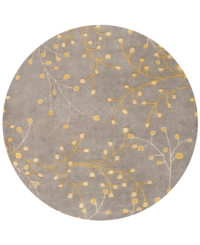 Surya Athena Ath-5060 Taupe 6' Round Area Rug