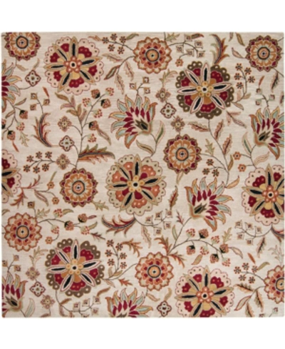 Surya Athena Ath-5035 Dark Brown 4' Square Area Rug