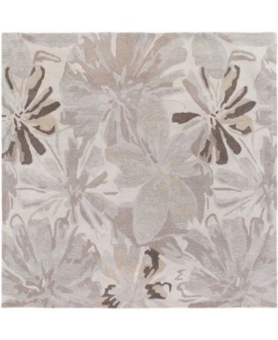 Surya Athena Ath-5135 Taupe 6' Square Area Rug