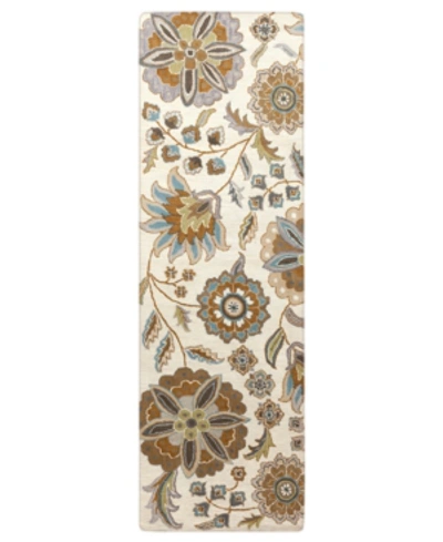 Surya Athena Ath-5063 Denim 2'6" X 8' Runner Area Rug