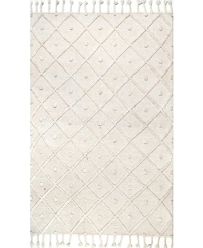 Nuloom Jinny Appe01a Ivory 8'6" X 11'6" Area Rug In Ivory