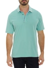 Robert Graham Jansen Polo In Jade Green