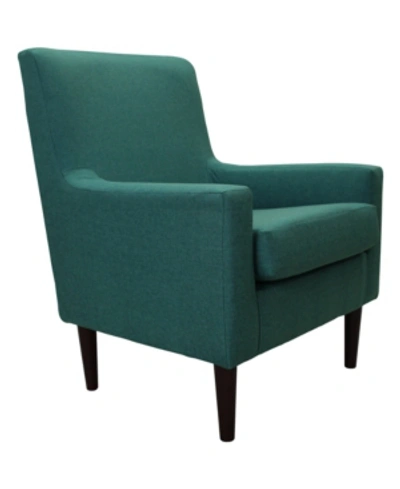 Foxhill Trading Emma Armed Chair In Teal