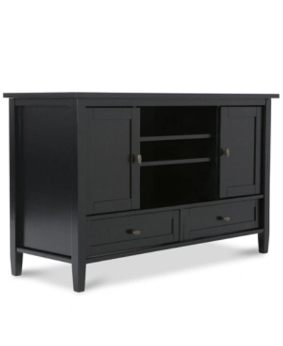 Simpli Home Burbank Tv Stand In Black