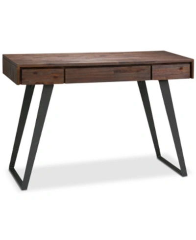 Simpli Home Minah Desk In Charcoal