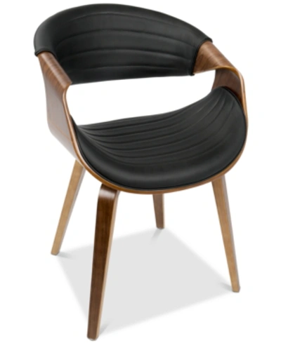 Lumisource Symphony Dining Chair In Brown