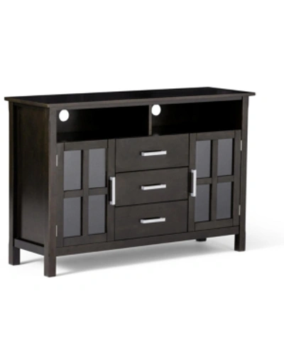 Simpli Home Kitchener Tv Stand In Brown