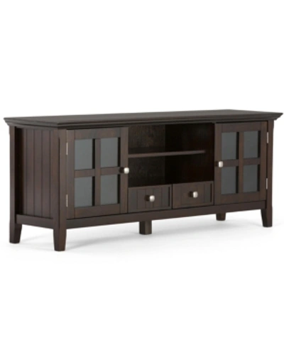 Simpli Home Acadian 60" Tv Stand In Brown