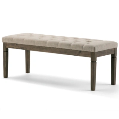 Simpli Home Tamora Ottoman Bench In Natural