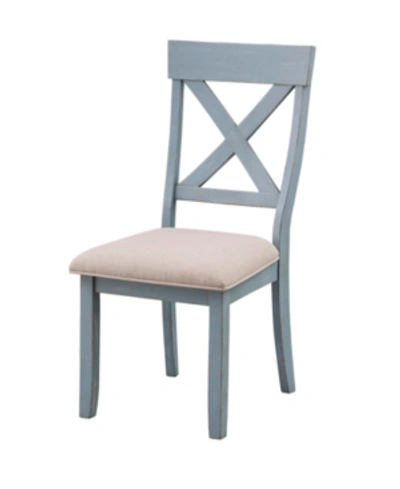 Coast To Coast Bar Harbor Dining Chair In Blue