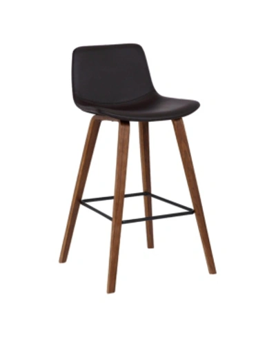 Armen Living Maddie Bar Stool In Brown