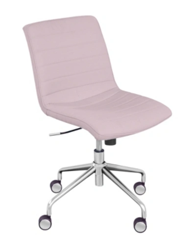 Elle Decor Adelaide Task Chair In Pink