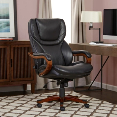 Serta Big And Tall Executive Chair In Black