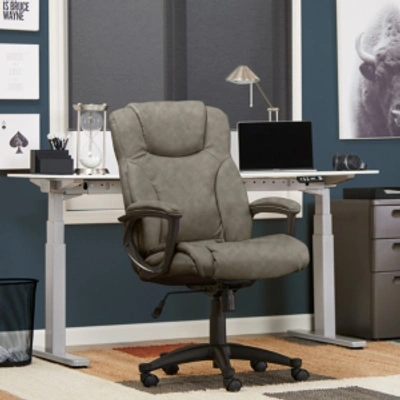 Serta Hannah Ii Office Chair In Dark Gray
