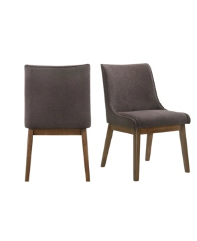 Picket House Furnishings Ronan Standard Height Arm Chair Set In Brown