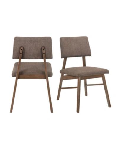 Picket House Furnishings Ronan Standard Height Side Chair Set In Brown