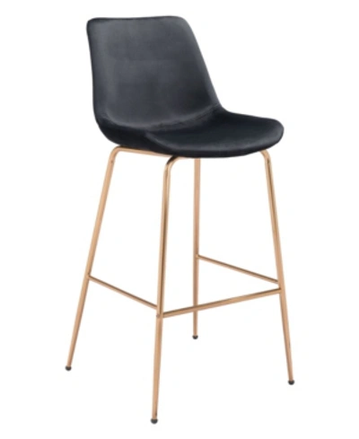 Zuo Modern Tony Counter Chair In Black