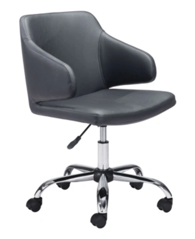 Zuo Designer Office Chair In Black