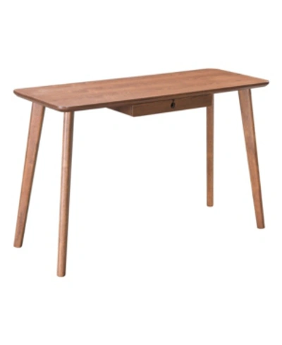 Zuo Zane Desk In Dark Brown