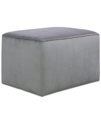 Abbyson Living Templen Ottoman In Grey