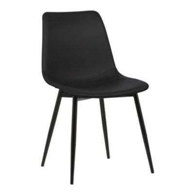 Armen Living Monte Dining Chair In Black