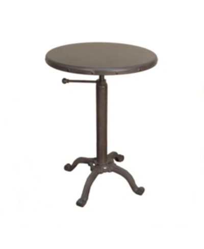 Carolina Classics Eileen Adjustable Vintage Table In Industrial