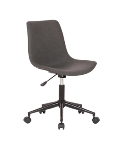 Armen Living Optima Office Chair In Gray
