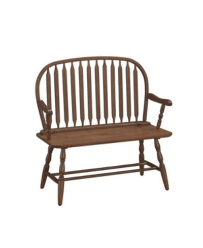 Carolina Classics Wynton Bench In Brown