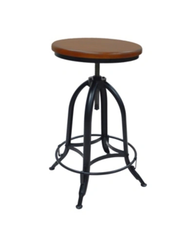 Carolina Classics Ryland Adjustable Stool In Black