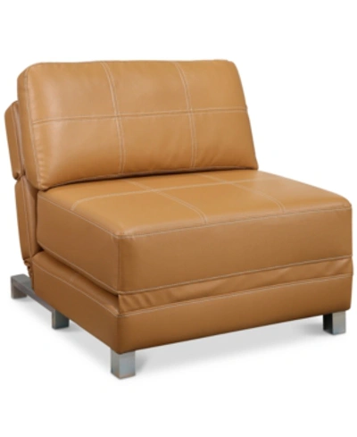 Abbyson Living Gustin Futon Chair In Camel