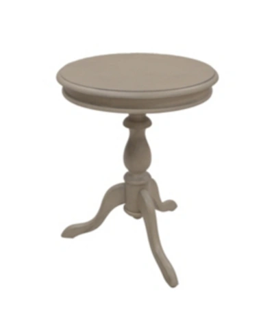 Carolina Classics Gina Side Table In Wth Gray