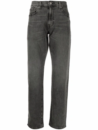 Levi's Grey 502 Taper Flex Jeans