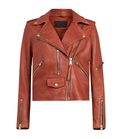 Allsaints Leather Darnley Jacket