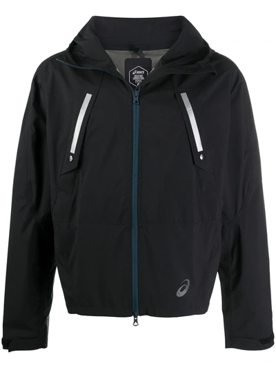 Asics X Kiko Kostadinov Zip-up Hooded Jacket In Black