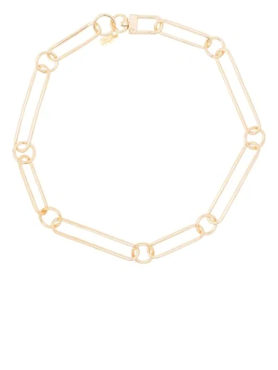 Kenneth Jay Lane Large Chain-link Necklace In Gold