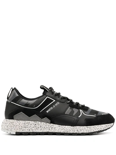 Moa Master Of Arts Futura Trail Low-top Sneakers In Black