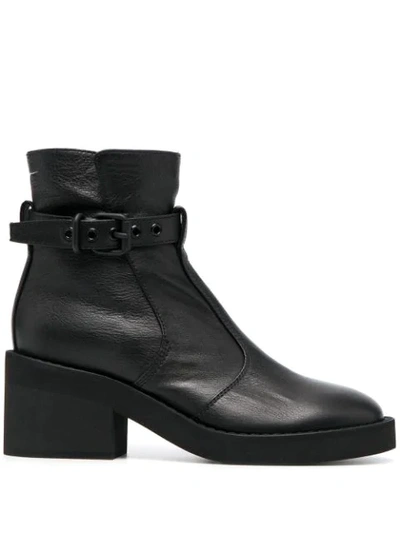 Mm6 Maison Margiela 70mm Ankle Boots In Black