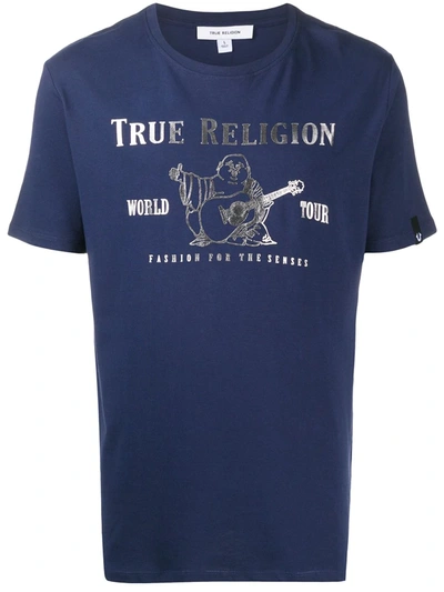 True Religion Graphic-print T-shirt In Blue