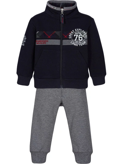 Lapin House Kids' Great Explorers Track Jacket In Blue