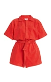 Terry Il Pareo Jumpsuit In Red,white
