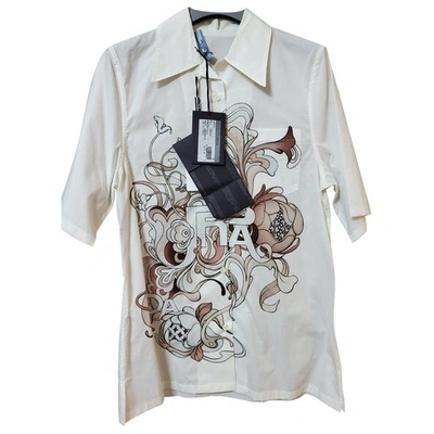 Pre-owned Prada Shirt In White