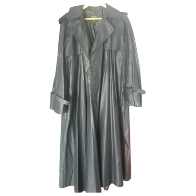 Pre-owned Jean Paul Gaultier Brown Cotton Trench Coat