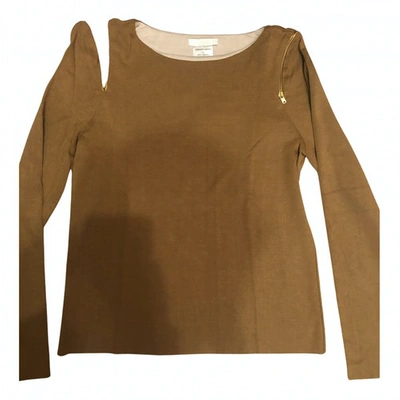 Pre-owned Chloé Top In Camel