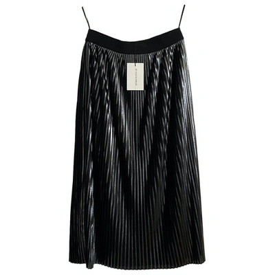 Pre-owned By Malene Birger Mid-length Skirt In Metallic