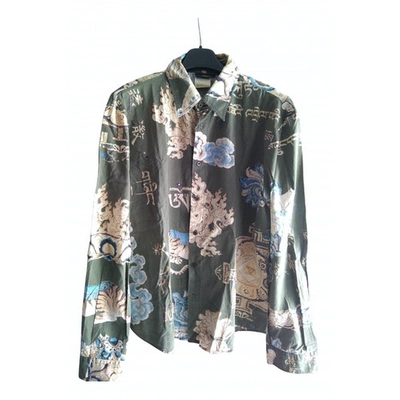 Pre-owned Just Cavalli Shirt In Green