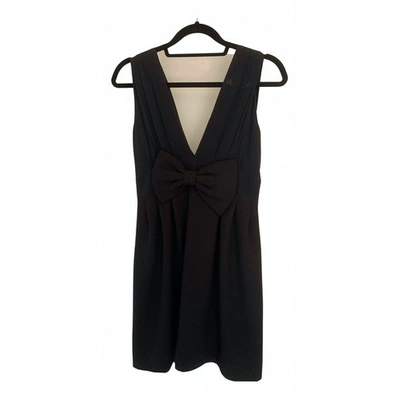 Pre-owned Ella Luna Mini Dress In Black