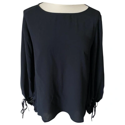 Pre-owned French Connection Blue Polyester Top