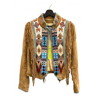 Pre-owned Etro Beige Leather Jacket