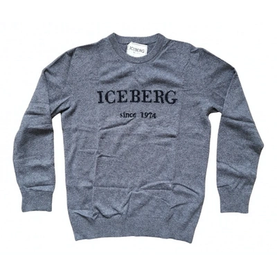 Pre-owned Iceberg Cashmere Pull In Grey