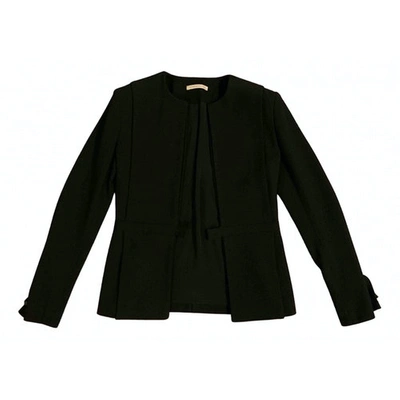 Pre-owned Christopher Kane Wool Blazer In Black